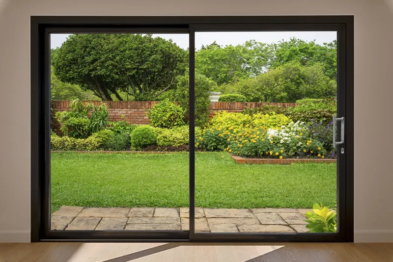 Aluminium sliding door thermal break technology