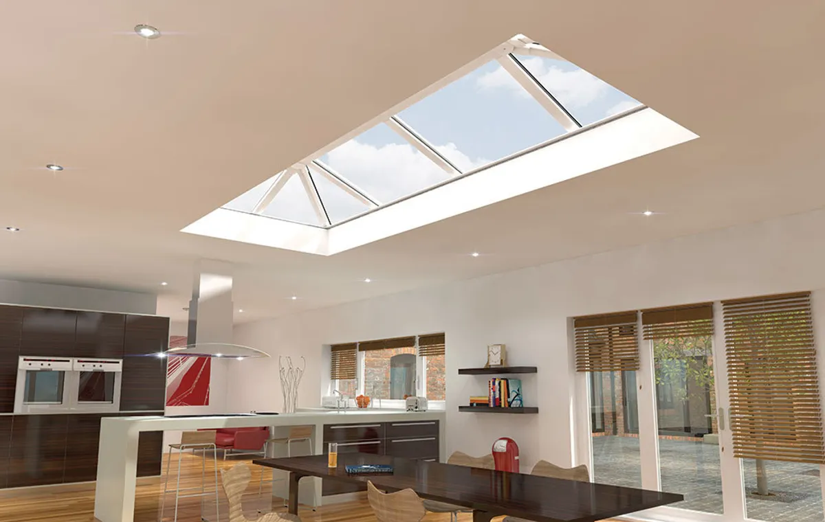 Roof lantern installation