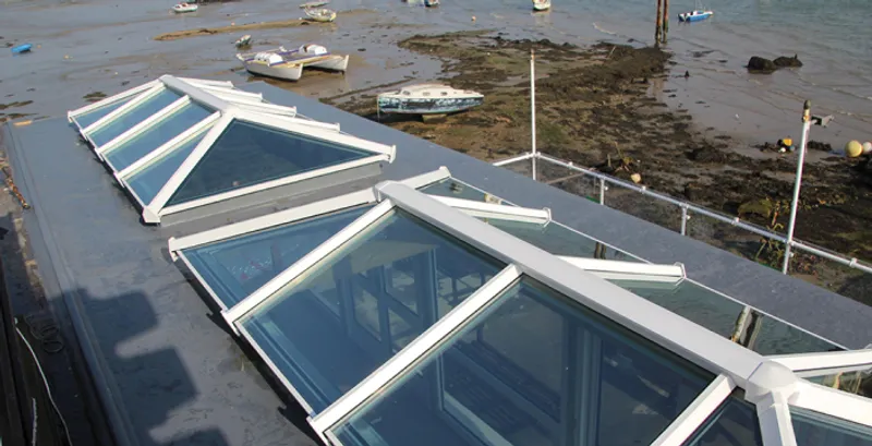Skypod roof lantern from Rapide Frames