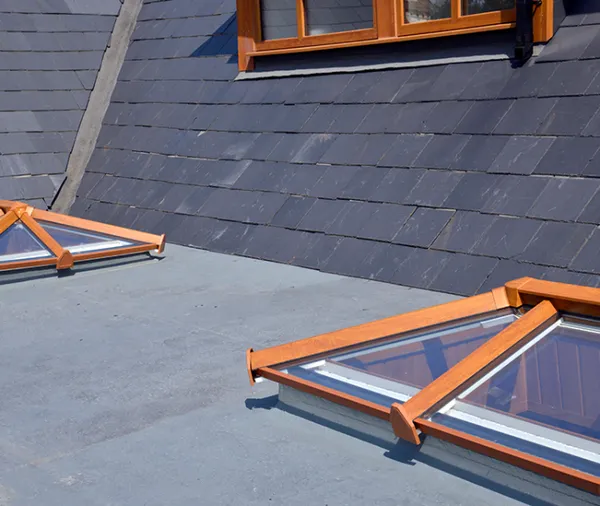 Modern roof lantern providing natural light
